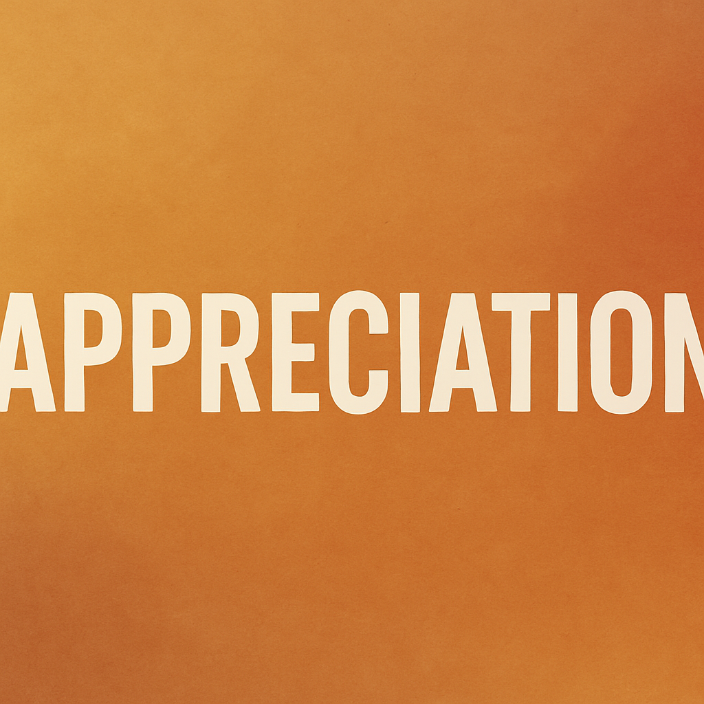 Appreciations